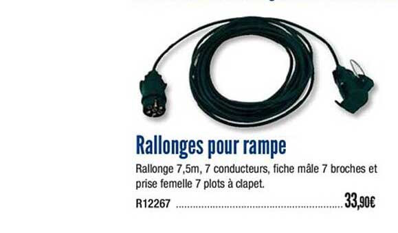rallonges pour rampe
