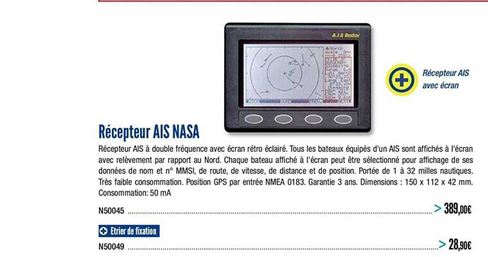 récepteur ais nasa