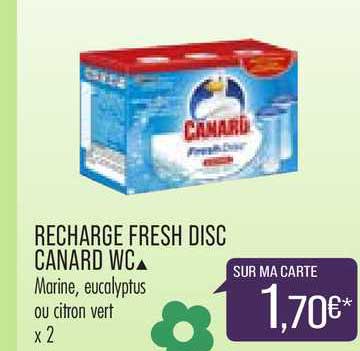 recharge fresh disc canard wc