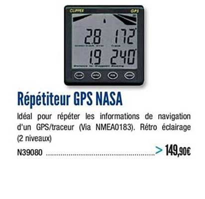 répétiteur gps nasa