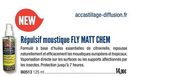 répulsif moustique fly matt chem