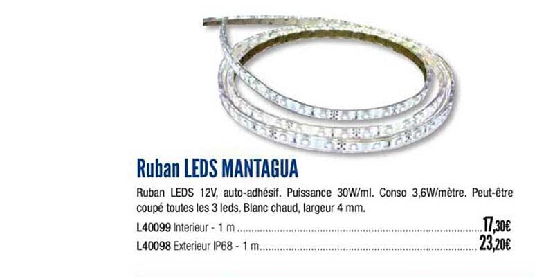 ruban leds mantagua