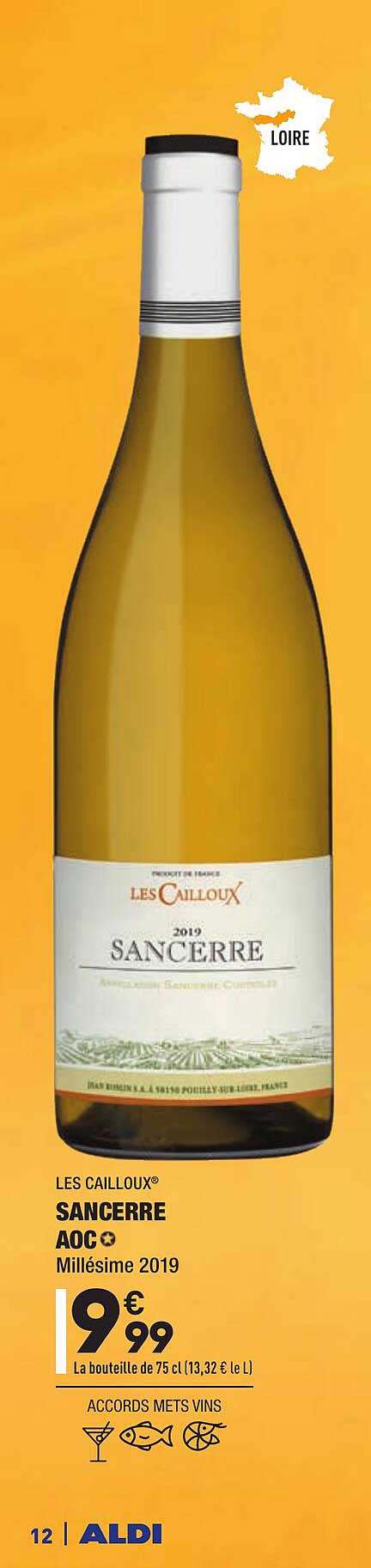 sancerre aoc les cailloux