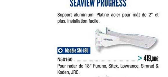 seaview progress modèle sm 18u n50160