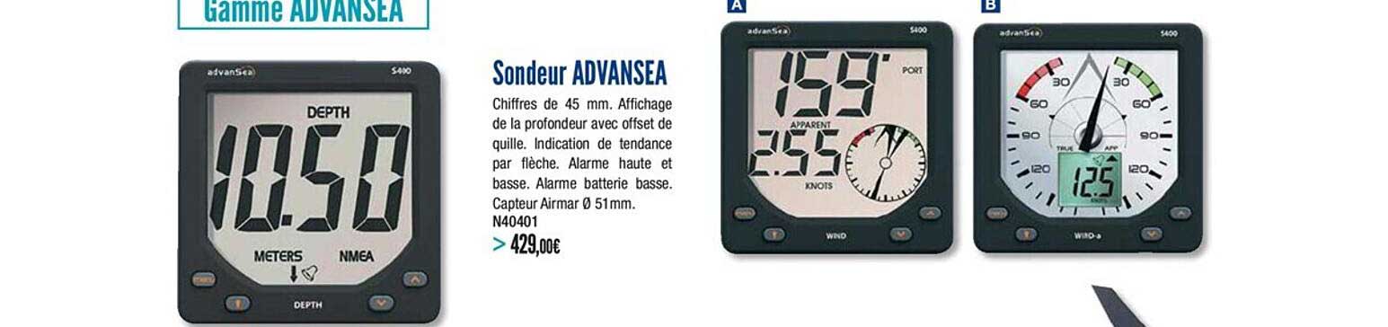 sondeur advansea