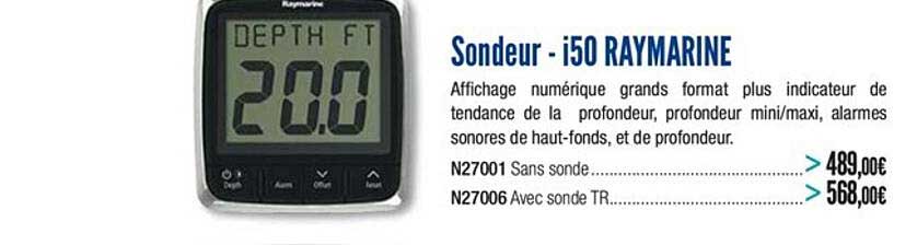 sondeur i50 raymarine