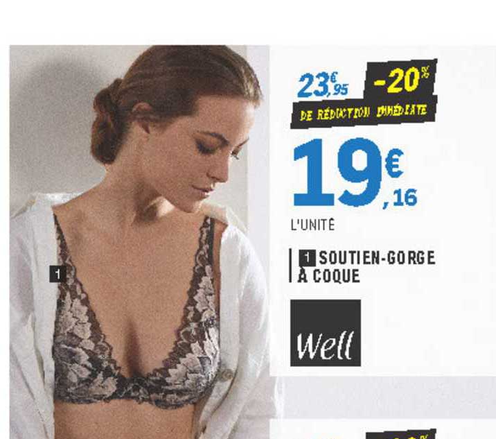 soutien-gorge à coque well