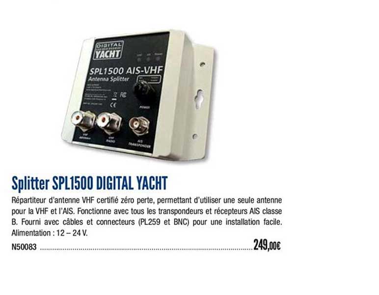 splitter spl1500 digital yacht