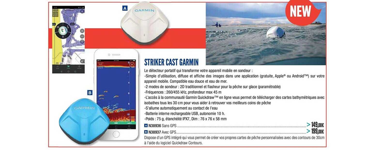 striker cast garmin