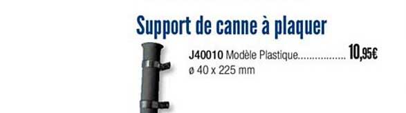 Support De Canne à Plaquer