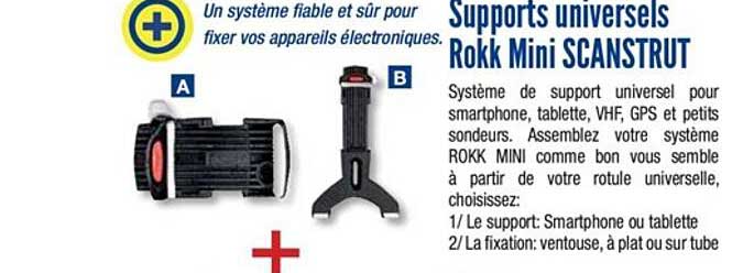 supports universels rokk mini scanstrut