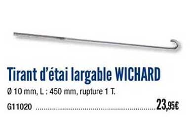 tirant d'étai largable wichard