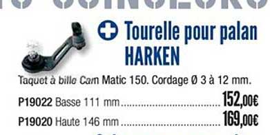 tourelle pour palan harken