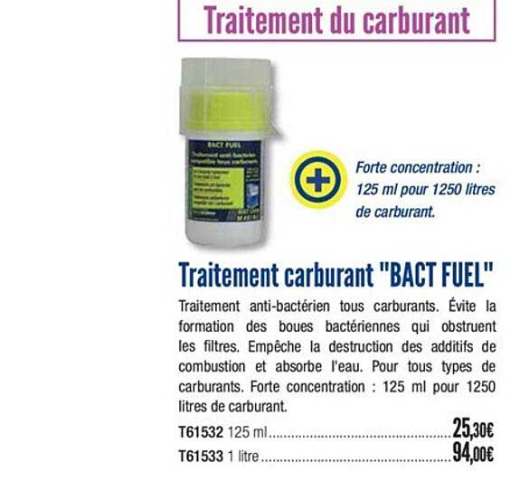 traitement carburant bact fuel