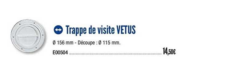 trappe de visite vetus