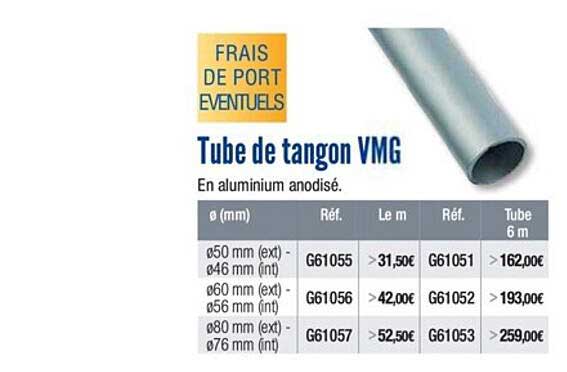 tube de tangon vmg
