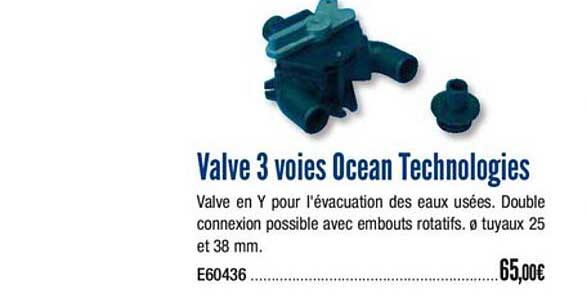 valve 3 voies océan technologies