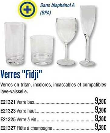 verres fidji