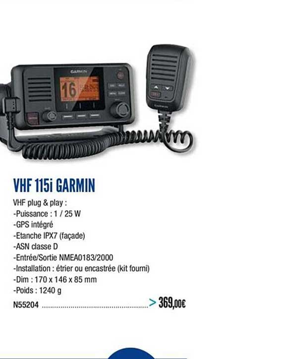vhf 115i garmin