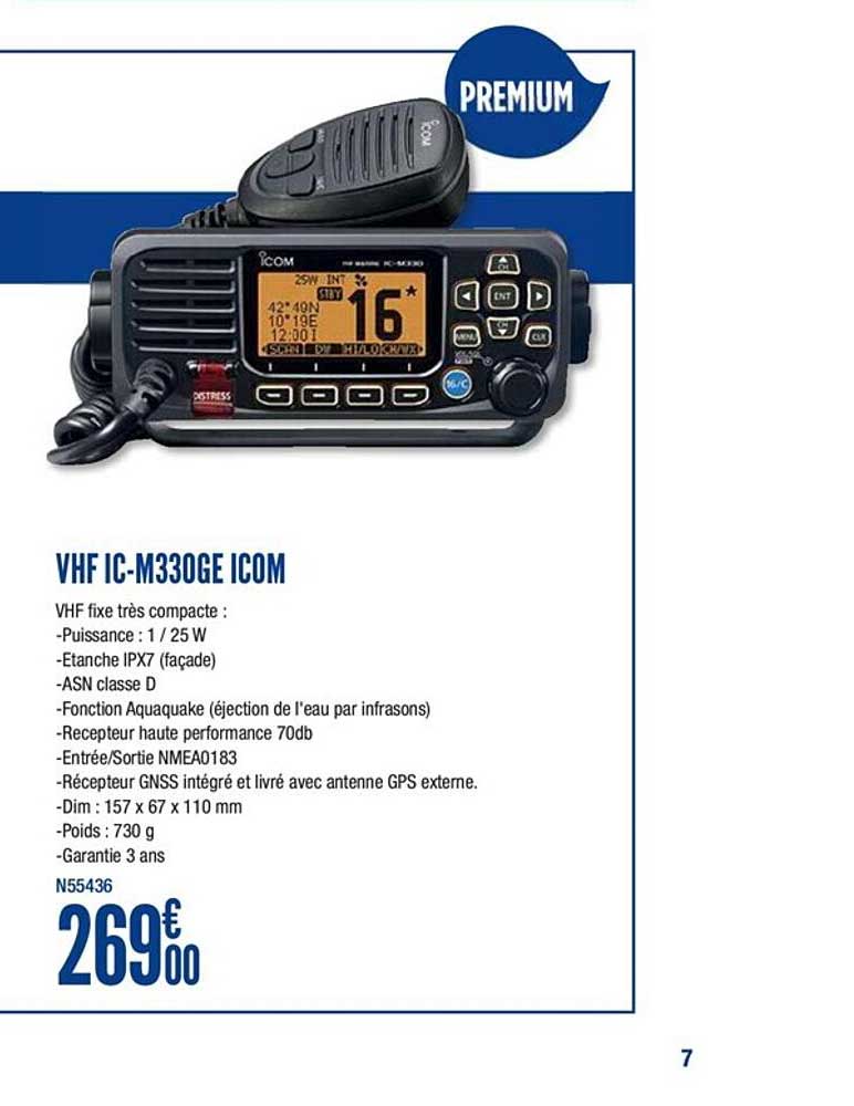 vhf ic m330ge icom