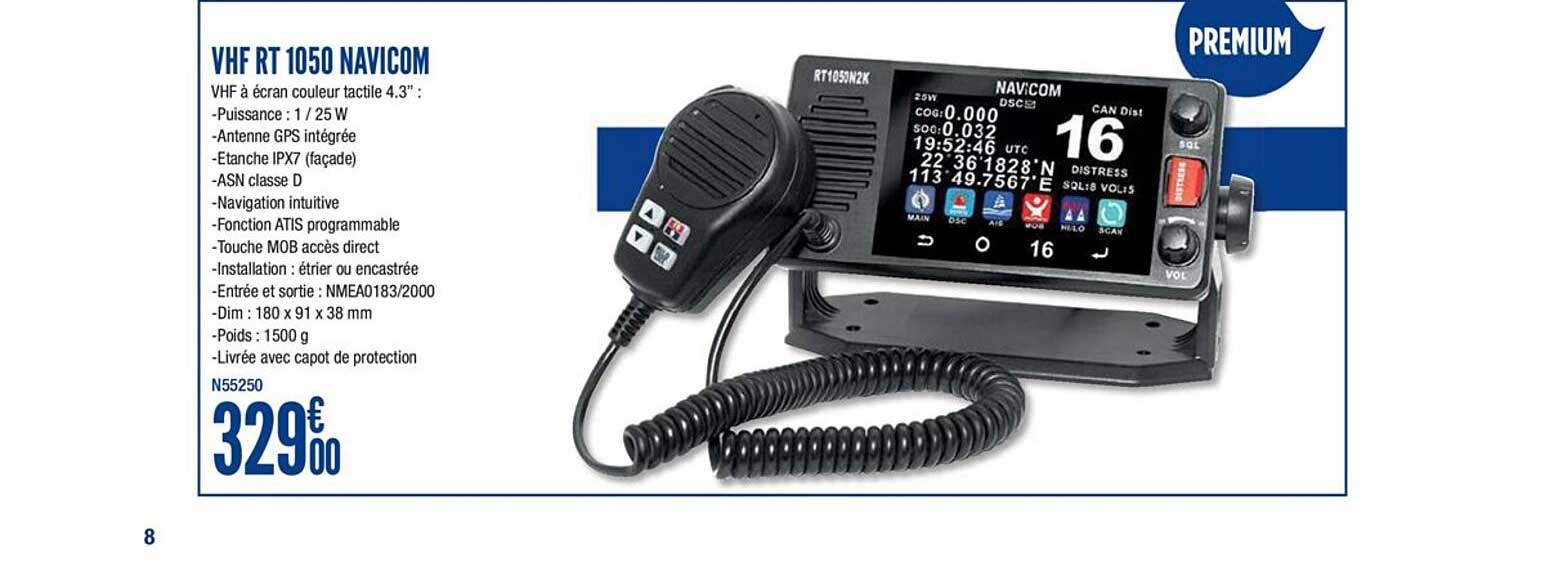 vhf rt 1050 navicom