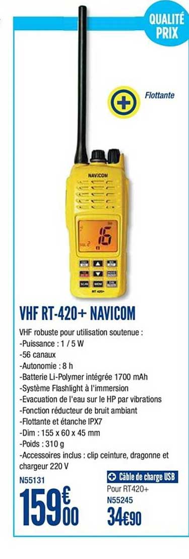 vhf rt-420+ navicom