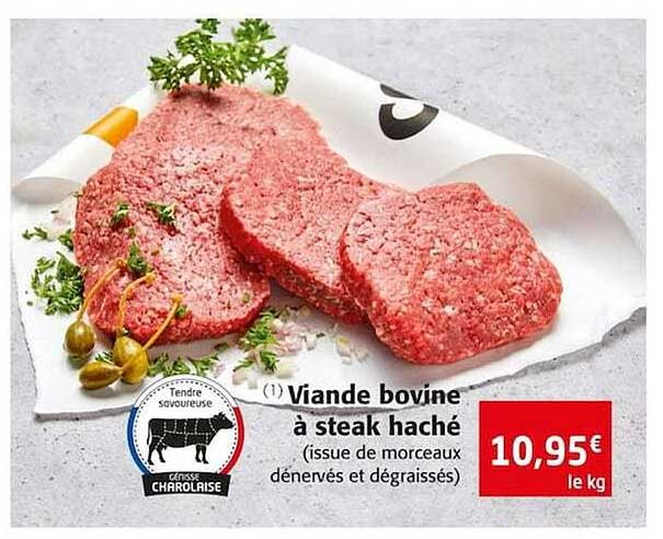 Viande Bovine à Steak Haché