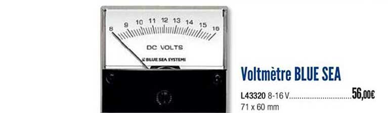 voltmètre blue sea