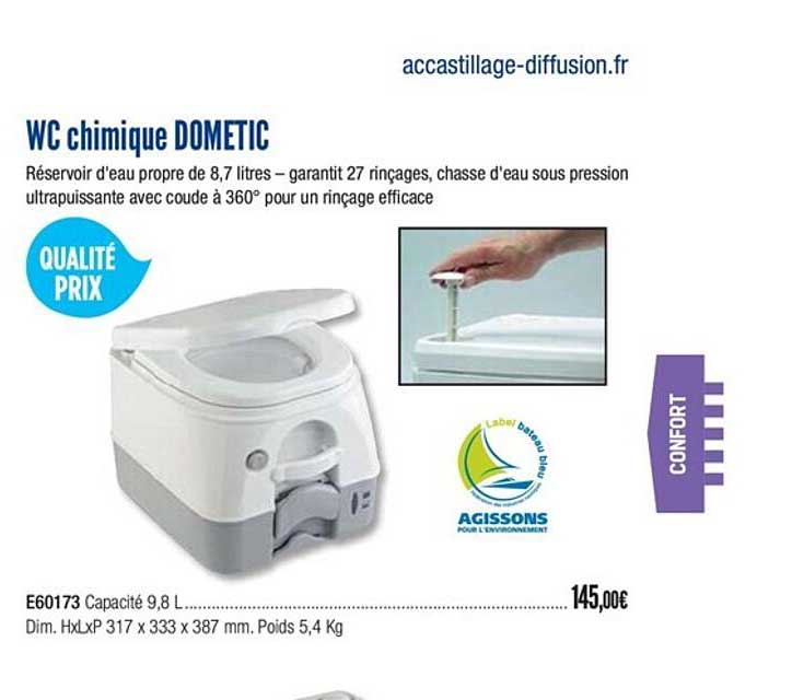 wc chimique dometic