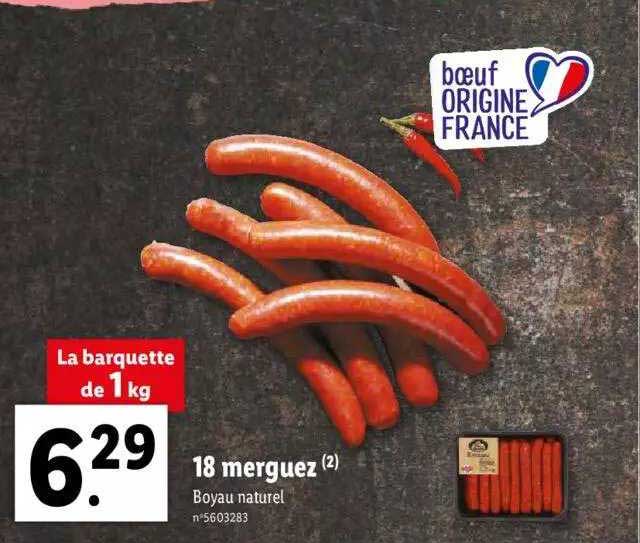 18 Merguez