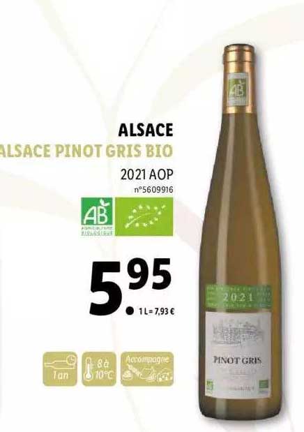 alsace alsace pinot gris bio 2021 aop
