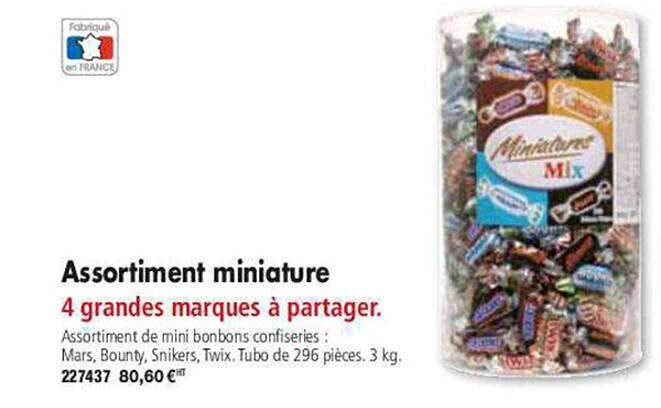 assortiment miniature