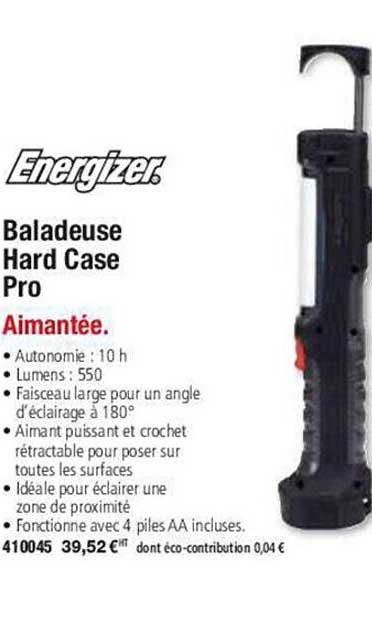 baladeuse hard case pro energizer