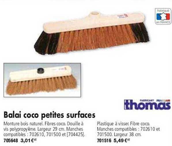 balai coco petites surfaces thomas