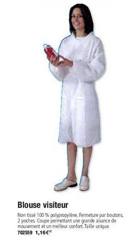 blouse visiteur