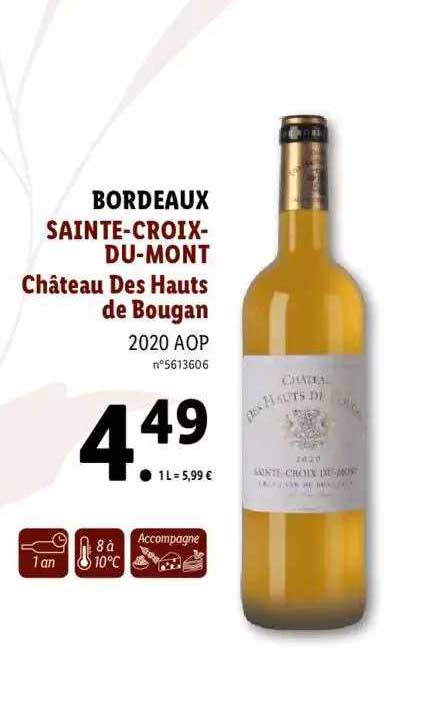 bordeaux saint-croix-du-mont château des hauts de bougan