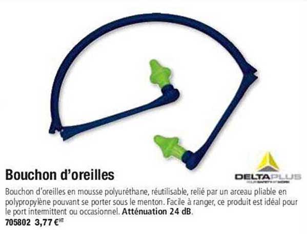 bouchon d'oreilles deltaplus