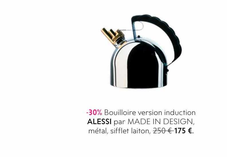 bouilloire version induction alessi