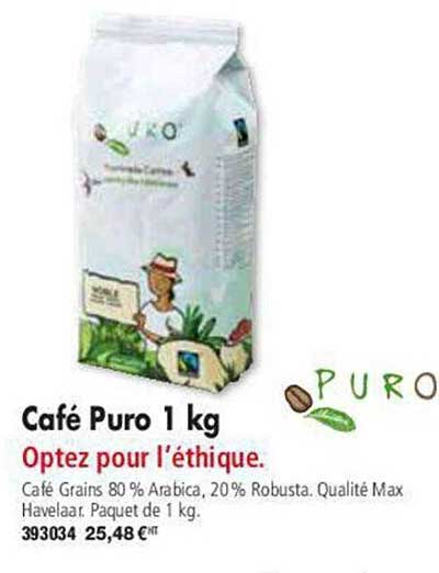 café puro 1 kg