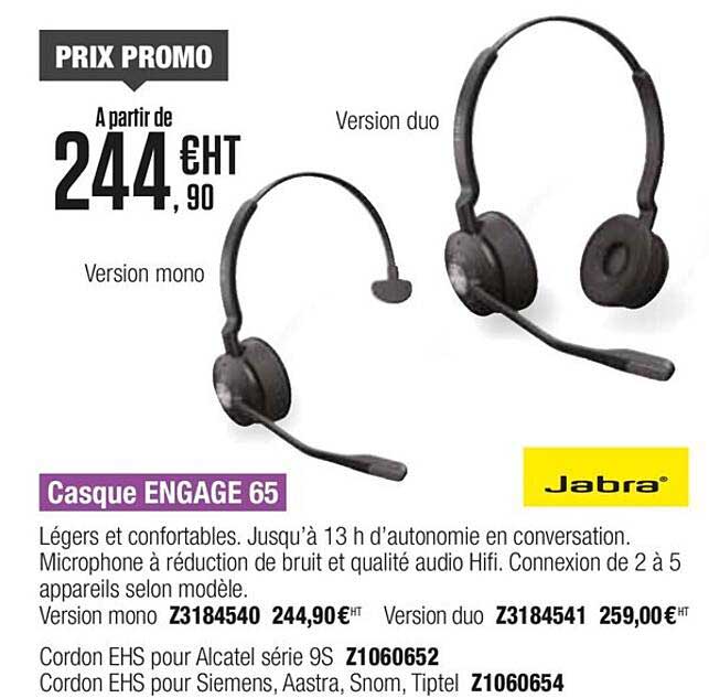 casque engage 65 jabra