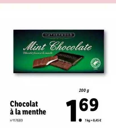 Chocolat à La Menthe