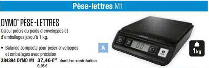 dymo pèse-lettres