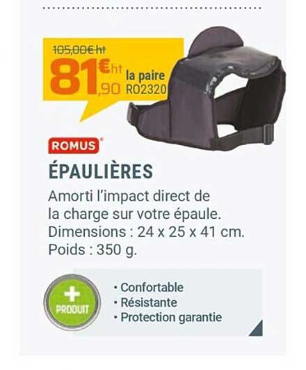 épaulières Romus