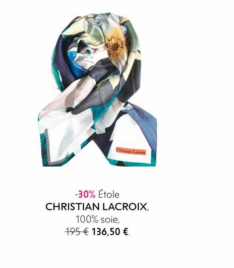 étole christian lacroix