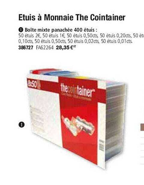étuis à monnaie the cointainer