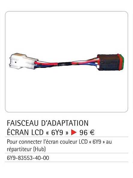 faisceau d'adaptation écran lcd «6y9»
