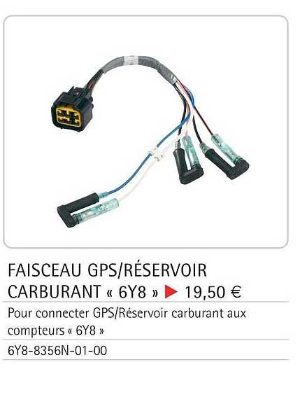 faisceau gps-réservoir carburant «6y8»