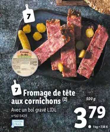 Fromage De Tête Aux Cornichons