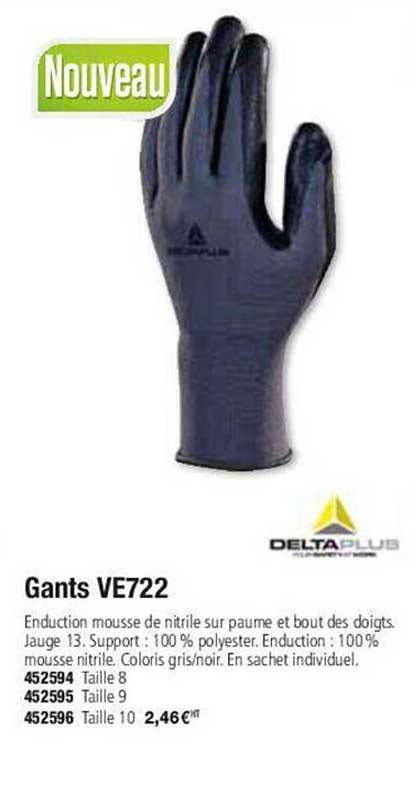 gants ve722 deltaplus
