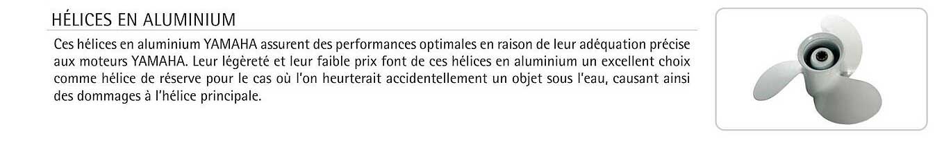 Hélices En Aluminium